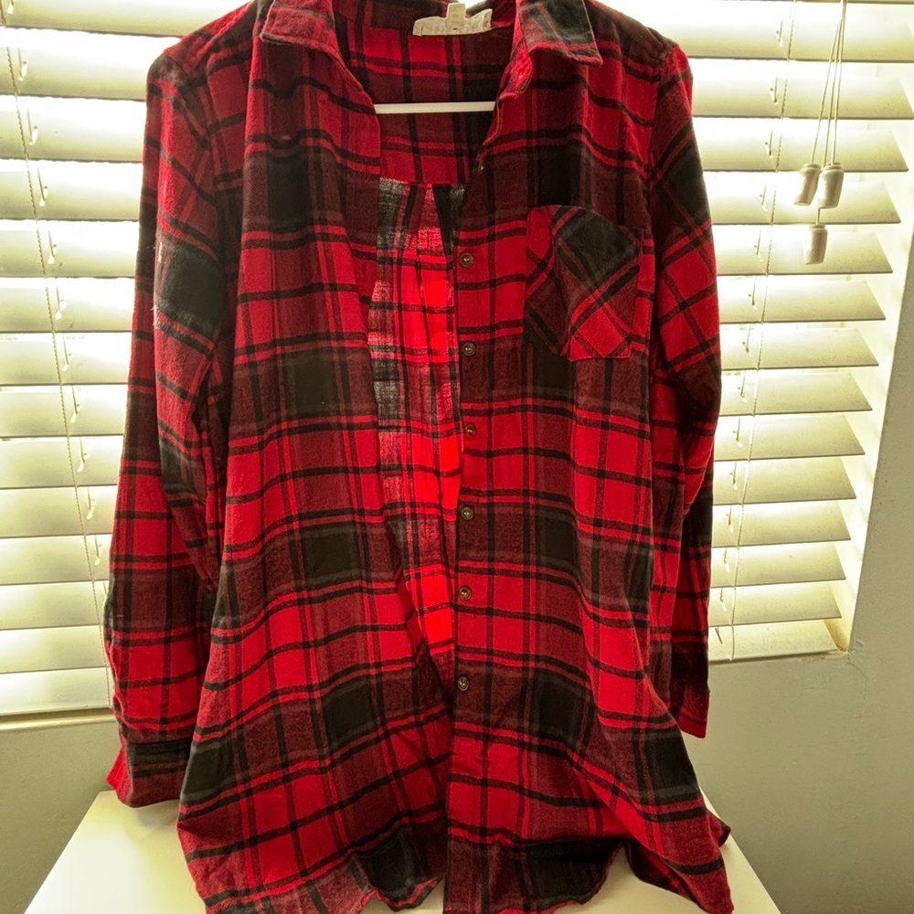 Extra small brand, hippie rolls, red and black black for women